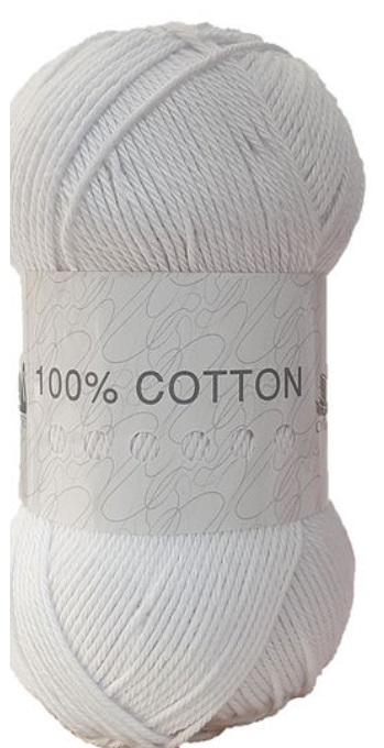 Cygnet Yarns 100% Cotton White 2080